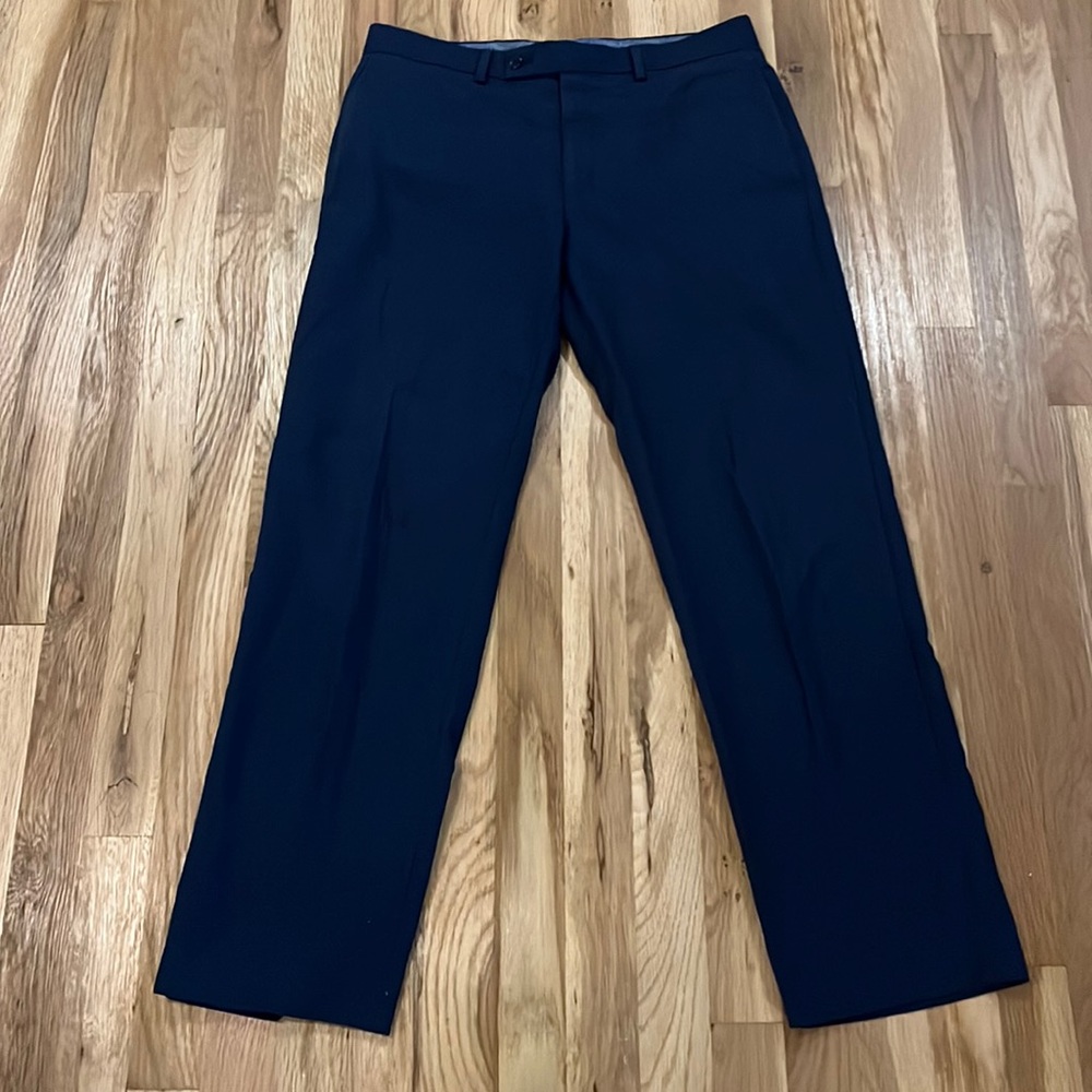 Ralph Lauren Navy Dress Pants - 32x30